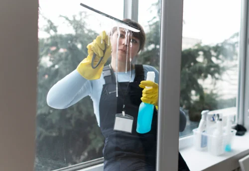 Nettoyage de vitres intérieures et extérieures à Cléry-le-Petit